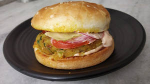 Veg Cheese Burger