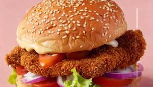 Crispy chicken burger [double]