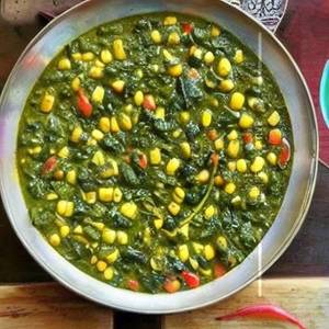 Corn Palak Masala