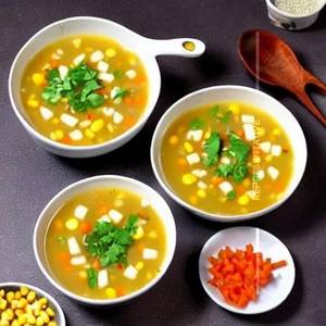 Sweet corn Veg Soup