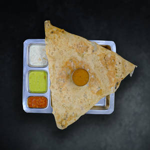 Rawa Onion Masala Dosa