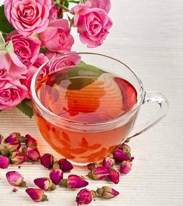 Rose tea + 2 cup