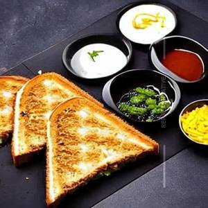 Cheese Masala Toast 
