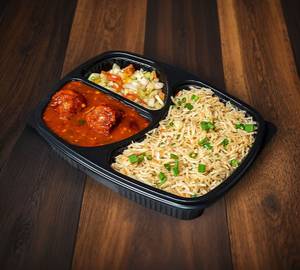 Veg Manchurian With Fried Rice Combo