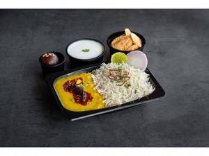 Dal Tadka With Chawal