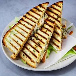 Garlic Bread Grilled Sandwich