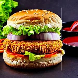 Chicken Sausage Burger