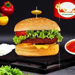 Grilled Veg Burger