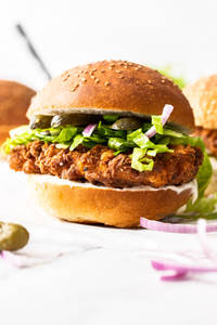 Fried Chicken Burger