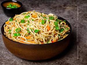 Chilly Garlic Egg Noodles