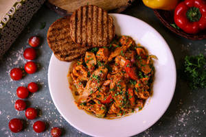 Trio Of Chicken & Sauteed Veggies Salad