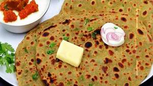 Aloo Pyaz Paratha