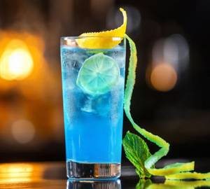 Blue Curacao Mojito
