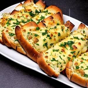 Stuffed garlic bread