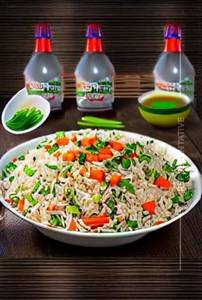 Veg Triple Fried Rice