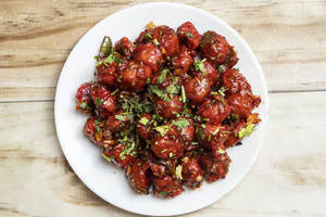 Veg manchurian dry