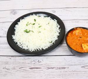 Paneer Gravy With Rice