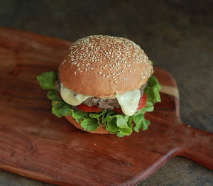 Cring's Beef Cheese Burger