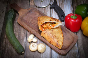 Grilled Veggies Calzone
