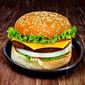 Cheese Slice Hunger Burger