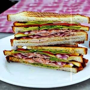 Chicken Salami Sandwich                  