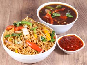 Veg Triple Noodles