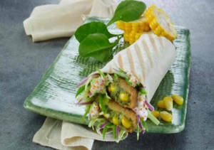 Makka Palak Wrap