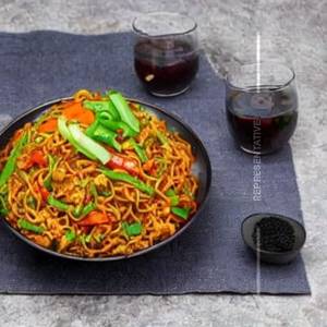 Spicy Veg Mixed Noodle Rice