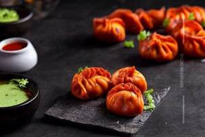 Tandoori Paneer Momos (8 pcs)