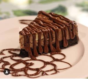 Nutella Cheese Cake Slice