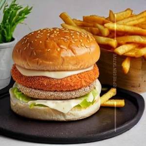 Chicken Mayo Cheese Burger