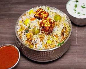 Special Paneer Veg Dum Biryani