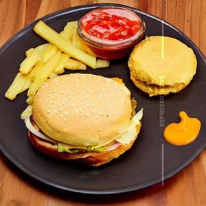 American Cheese Slice Burger