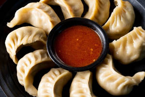 Chicken Steamed Momos (6 Pcs)