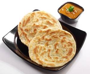 2 Paratha With Veg Korma