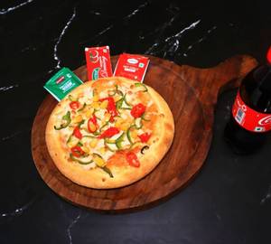 Spicy Heaven Pizza 7" With Coke(250ml)