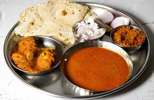 Special Chicken Thali