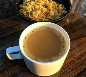Masala Chai With Normal Maggie