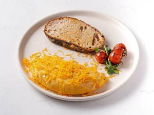 Truffle And Smoked Cheddar Omelette
