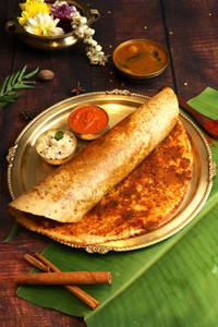 Chettinad Ghee Sada Dosa