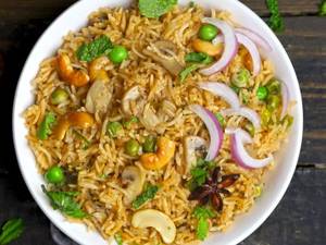 Mushroom Pulao