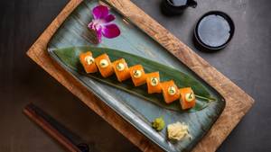 Spicy Salmon Sushi