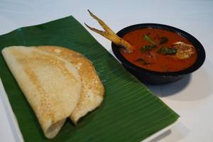 Dosai + Fish Kulambu