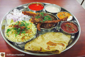 Mutton Thali (Chapati)