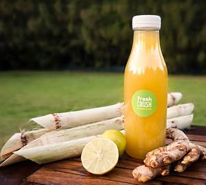 Lemon ginger sugarcane juice           
