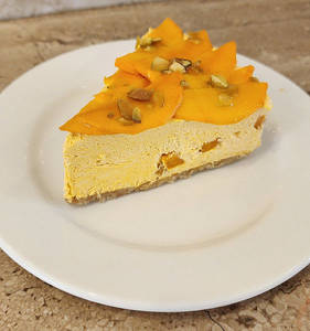 Mango Cheese Cake [seasonal Eggless]