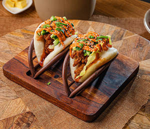 Korean Veggie Bao