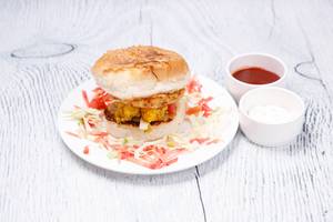 Veg Cheese Paneer Burger
