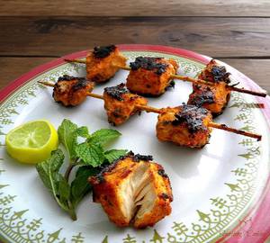 Chicken afghani kebab