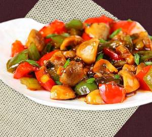 Chilli Mushroom Dry